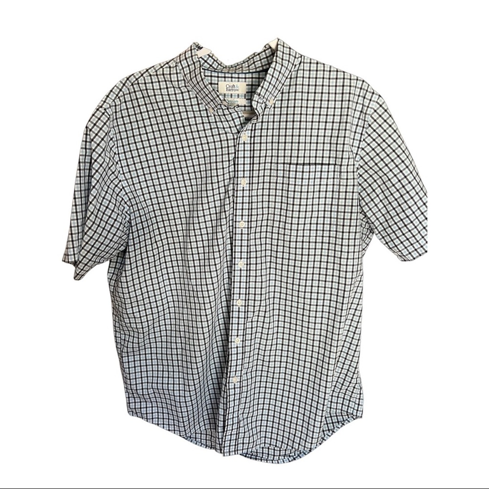 Croft and Borrow Easy Care Mens XL Buttin Down Shirt